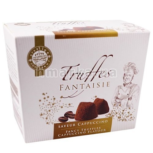 Фото Цукерки Chocmod "Truffes Fantaisie" зі смаком капучіно, 150 г № 1