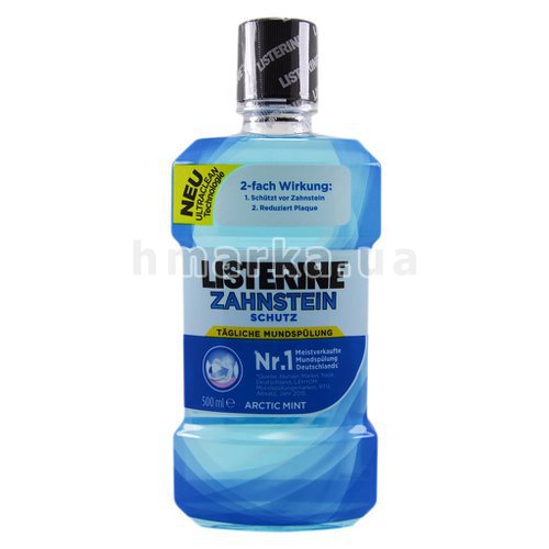 Фото Ополіскувач для рота Listerine Arctic Mint, 500 мл № 1