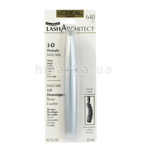 Фото Туш для вій L'Oreal Lash Architect 640 чорна 8,1 мл № 1