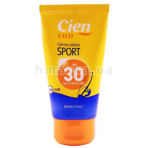 Фото Сонцезахисний крем Cien Sun Sport SPF 30, 75 мл № 1