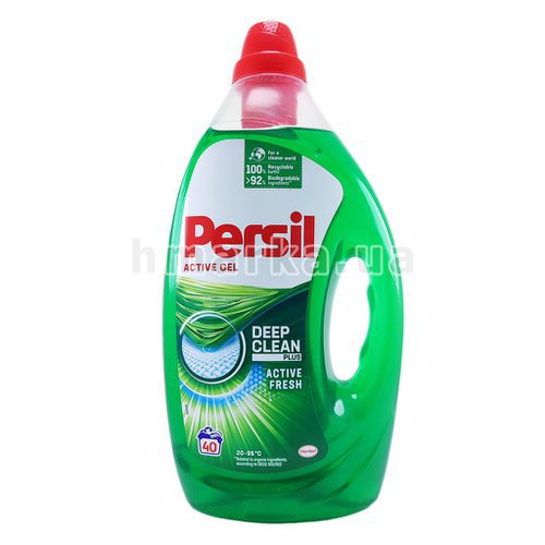 Фото Persil гель для прання білого одягу Active Gel, 2 л № 1