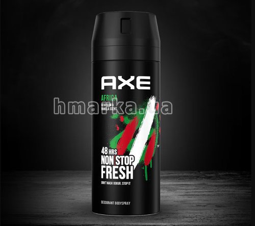 Фото Чоловічий дезодорант AXE Africa, 150 мл № 2