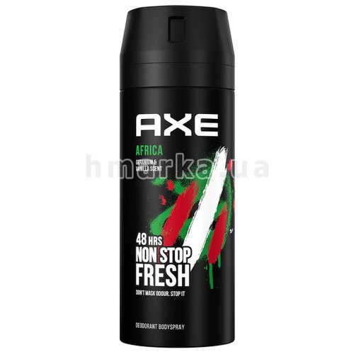 Фото Чоловічий дезодорант AXE Africa, 150 мл № 1