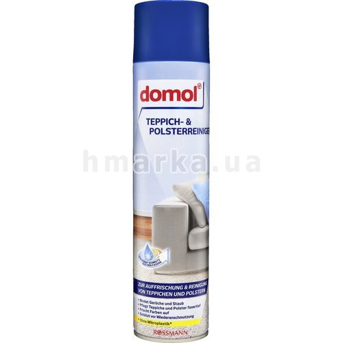 Фото Засіб для чищення килимів і оббивки Domol, 600 мл № 1