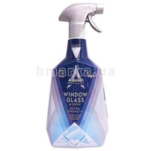 Фото Засіб для миття вікон і скла Astonish Specialist з ефектом антизапотівання, 750 мл № 1