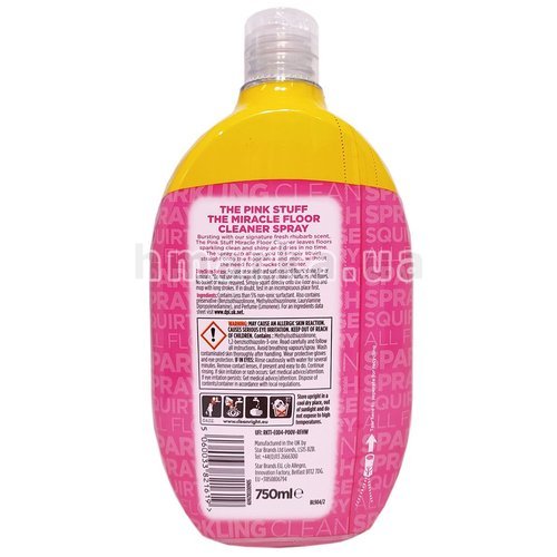 Фото Концентрований засіб для миття підлоги Pink Stuff Floor Cleaner, 750 мл № 2