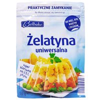 Желатин універсальний Belbake, на 2.5 л продукту, 50 г