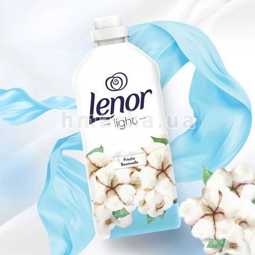 Фото Кондиціонер для білизни Lenor Fresh Цвіт бавовни, 38 прань, 950 мл № 3