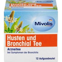 Чай лікувальний Mivolis від кашлю та брохів (12 пакетиків), 24 г