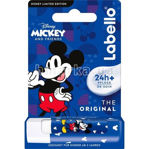 Фото Бальзам для губ Labello Disney Міккі Маус The Original, 4.8 г № 1