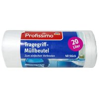 Пакети для сміття з ручками Profissimo на 20л, 40 шт.