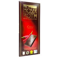 Темний шоколад Moser Roth з перцем чілі, 52 % какао, 125 г