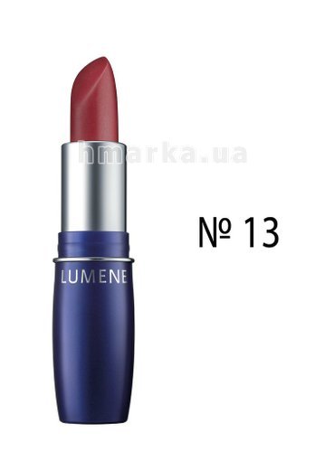 Фото Помада LUMENE WILD ROSE LIPSTICK с шипшиною, № 13 бордово-бузковий, 3.8 г № 1