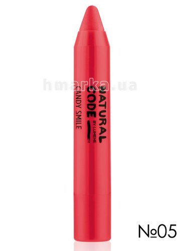 Фото Блиск-олівець для губ LUMENE NC CANDY SMILE GLOSS STICK № 05, червоний, 1.8 г № 1