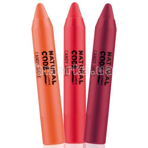 Фото Блиск-олівець для губ LUMENE NC CANDY SMILE GLOSS STICK № 05, червоний, 1.8 г № 2