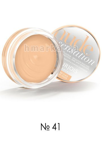 Фото Легка тональна основа Bourjois NUDE SENSATION, № 41 світло-бежевий, 18 мл № 1