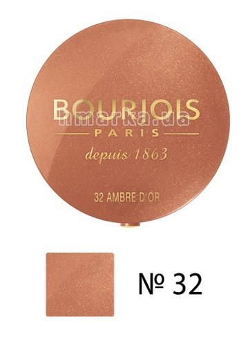 Фото Рум'яна Bourjois BLUSH, № 32 рожеве золото, 2.5 г № 1