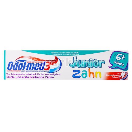 Фото Зубна паста Odol-med 3 "Junior 6+", 50 мл № 1